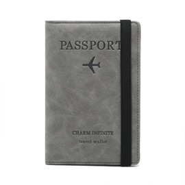 navor Passport/Travel Document Holder with RFID Protection, Portable & Foldable Organizer to Hold Passport, Tickets, Cards, Boarding Pass, ID, Money, Wallet for Men and Women