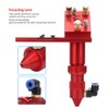 Red Aluminum Laser Head Accessories for CO2 Laser Engraving Machine