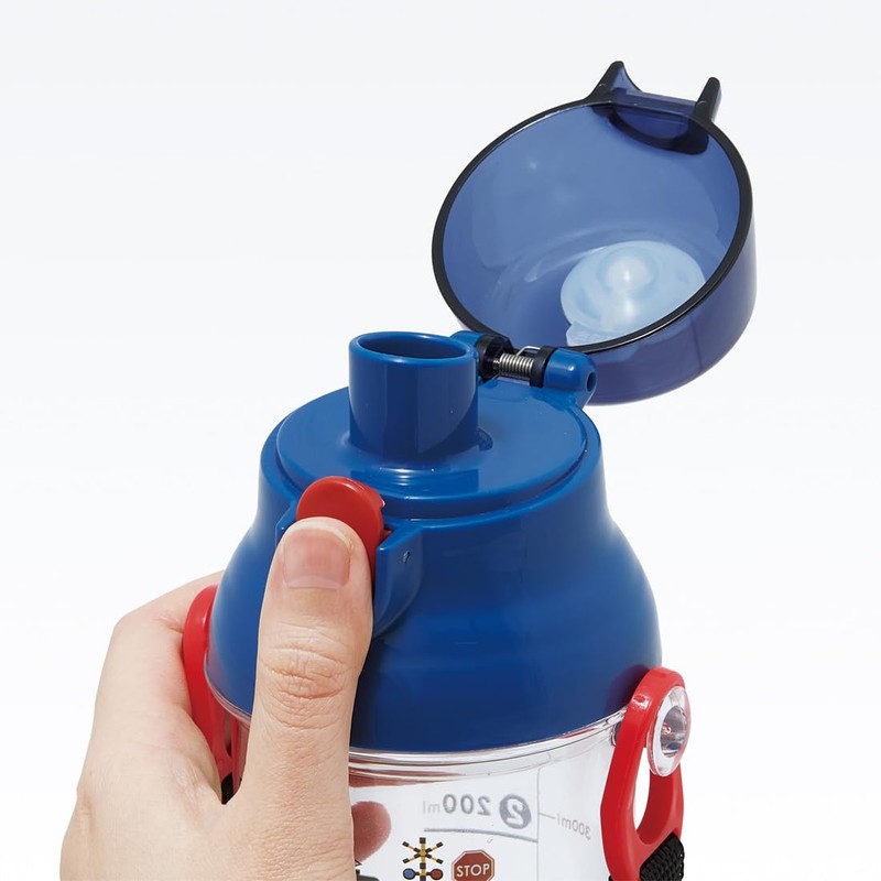 Skater PSB5TRC-A Kids Clear Plastic Water Bottle 480ml Train Train