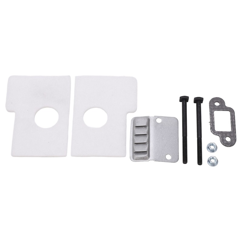 Trimmer Exhaust Muffler Kit Robust Stable Lawn Mower Exhaust Silencer