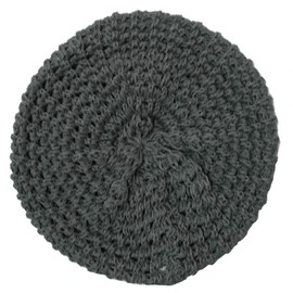 hanahana15 Beret Hat, Women's, Men's, Large, Loose, Spring, Summer, Autumn, Knit Beret, Stylish, Cute, Cool, Breathable, Cool, Simple, gray (dark gray)
