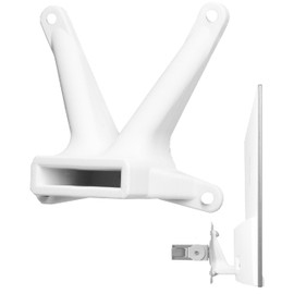 3IDEE VESA Adapter Compatible with HP Monitor (22f, 22es, 22ea, 24f, 24fh, 24fw, 24es, 24er, 24ea, 27f, 27fh, 27fw, 27es, 27er, 27ea) - Includes Screw Set - 75 x 75 mm (White)