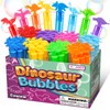 64 Pack Bubble Wand 8 Style with Gift Box, Mini Bubbles Party Favor Stick Set for Kid Girl Boy, Dinosaur Toy Bulk Supplies for Birthday Prizes Box Filler, Goodie Bag Stuffers, Wedding Bath Time Toys