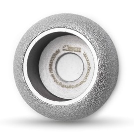SHDIATOOL 3 Inch Profile Hand Diamond Wheel Height 30mm Convex Curve Edge Grinding for Stone Marble Granite Rock