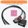 2Pcs Front Turn Signal Light Connector for Jeep Wrangler JK