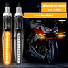 Set 4 Piezas De Luces Direccionales Intermitentes LED Para Moto