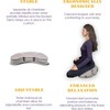 Air Meditator Inflatable Meditation Cushion and Travel Pillow – Meditate