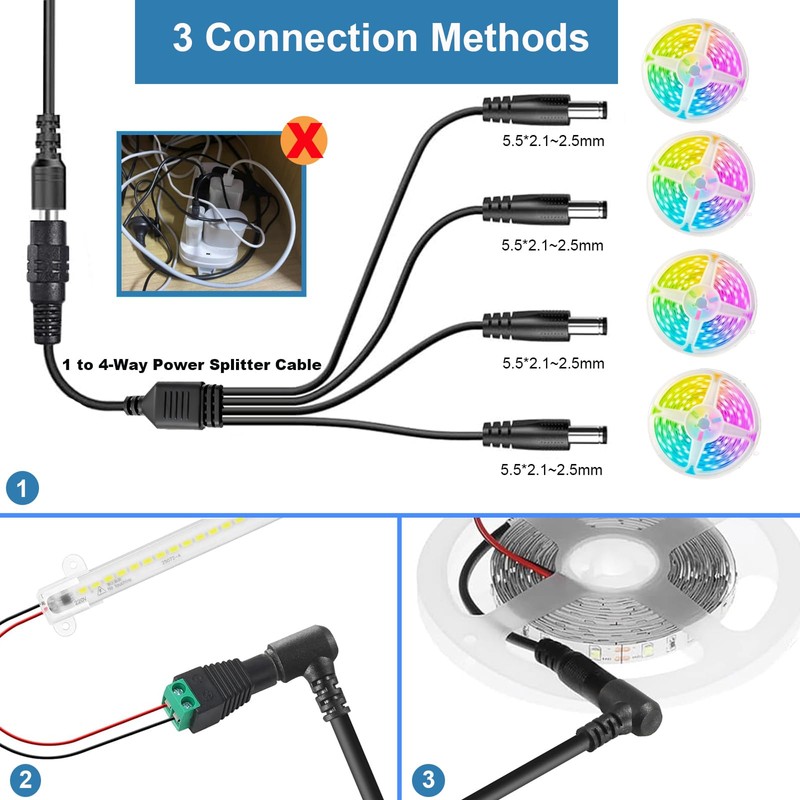 24V 8A Power Supply 192W AC 100-240V 50-60hz to DC