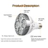 LEDHOLYT 35W(75w Equivalent) PAR30 24pcs LEDs Warm White Spotlight Bulb