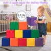 Costzon Soft Blocks, Toddler Foam Block Playset for Safe Active