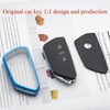 WTSHOPME Key Fob Cover Fit for VW Atlas ID.4 ID.3