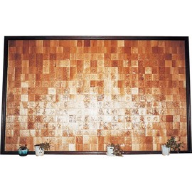 Craft for Common 木彫 Plate Z (170x130x14 Katsura Material for Bulletin Board)