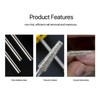 3pcs Nail Drill Bits Professional Russian Style Front Replaceable Grinding