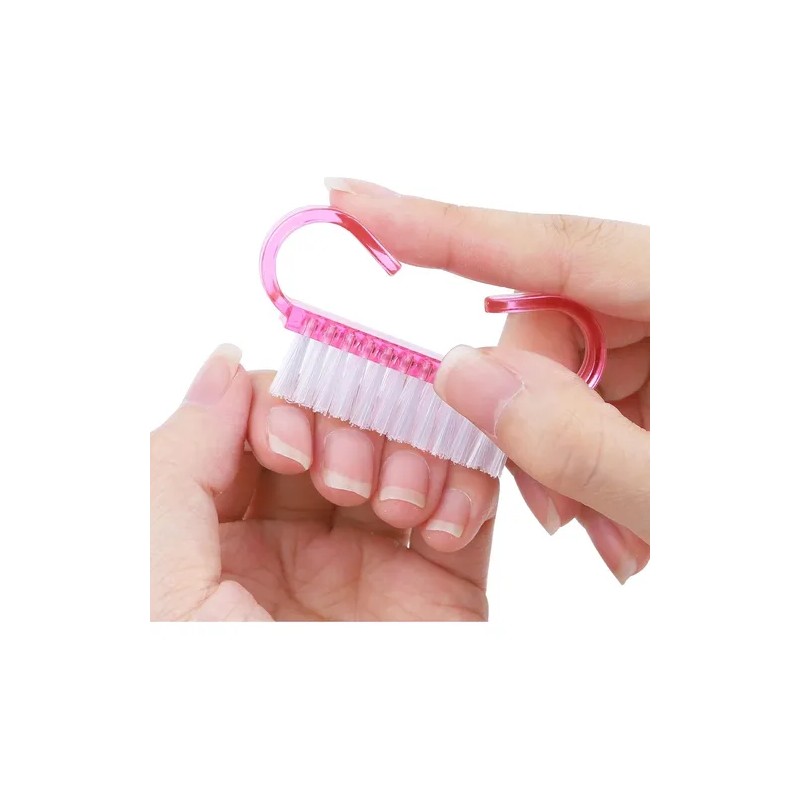 24 Cepillos Para Manicure Elimina Residuos Quita Polvo Uñas