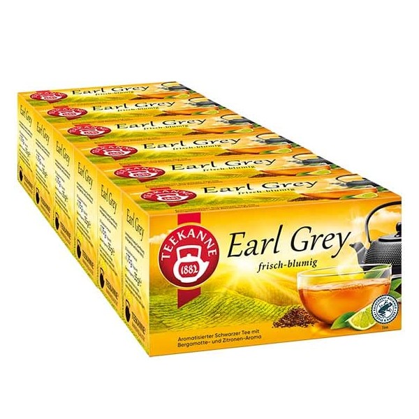 Teekanne Origins Earl Grey, 6er Pack (6 x 35 g)