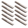 10pcs Double Tooth Comb Detangling Prevent Static Lightweight Wide Fine