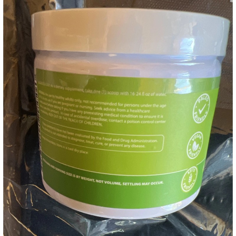 Hydrate Pro Sugar-Free Electrolyte Powder 1000mg Electrolyte LIME Flavored. NEW