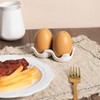 Gaolinci Egg Shape Porcelain Salt & Pepper Shakers, Salt Shaker