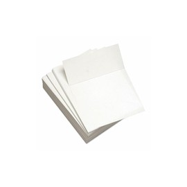 Lettermark Custom Cut-Sheet Copy Paper, 92 Bright, Micro-Perforated 3.66" from Bottom, 20 lb Bond Weight, 8.5 x 11, White, 500/Ream