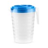 DecorRack 2 Plastic Pitchers with Lids, Iced Tea Pitchers with