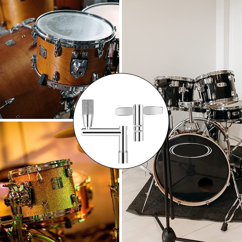 BOBOZHONG Drum Key,Drum Tuning Key Continuous Motion Speed Key 3