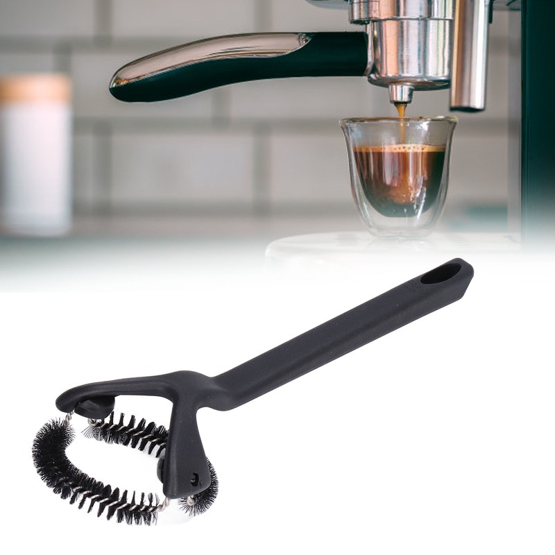 Coffee Machine Cleaning Brush Detachable Prevent Scald Nylon Coffee Pot