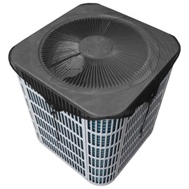 COVERTIFY Central Air Conditioner Covers for Outside Units, Mesh AC Covers for Outside, Breathable Air Conditioning Condenser Cover - Top Universal Defener (Black Pro, 36'' x 36'')