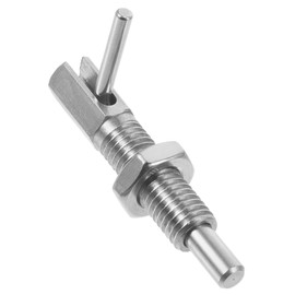 Tofficu Stainless Steel Handle Plunger Lock Pin Indexing Plunger for Safe Locking Lightweight Design for Portable Use Durable Spring Mechanism for Various Applications