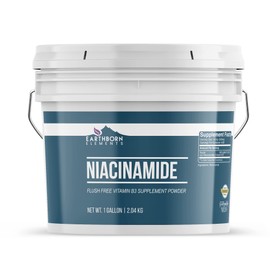 Earthborn Elements Niacinamide 1 Gallon, Flush Free Vitamin B3, Supplement Powder
