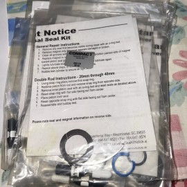 Compact RK118 NEW Cylinder Repair Kit for 1/2-8 Inch Cylinders, Sealed Bags