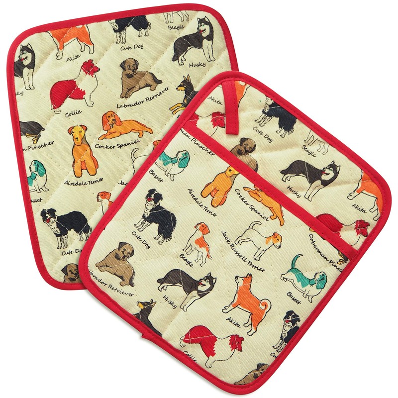 Pot Holders Set of 2 Heat Resistant 480℉ Kitchen 100%