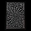Rhinestone Sticker (Decal) Jewelry Type 0.08 - 0.2 inch (2