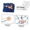 STOBAZA Elegant Mediterranean Wall Decor Fishing Net for Home Decor
