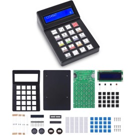 PEMENOL School Education Calculator Electronic Kit for Soldering, 7-Digit Display Calculator DIY Soldering Practice Kit with LCD Display for Students, High School Students Study and Daily Use