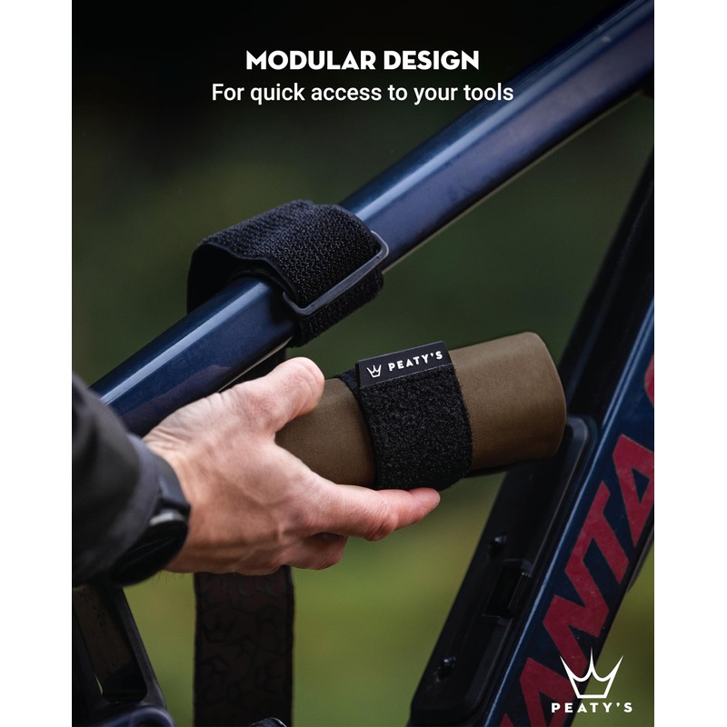 Peaty's Holdfast Trail Tool Wrap - Super Secure, No Slip