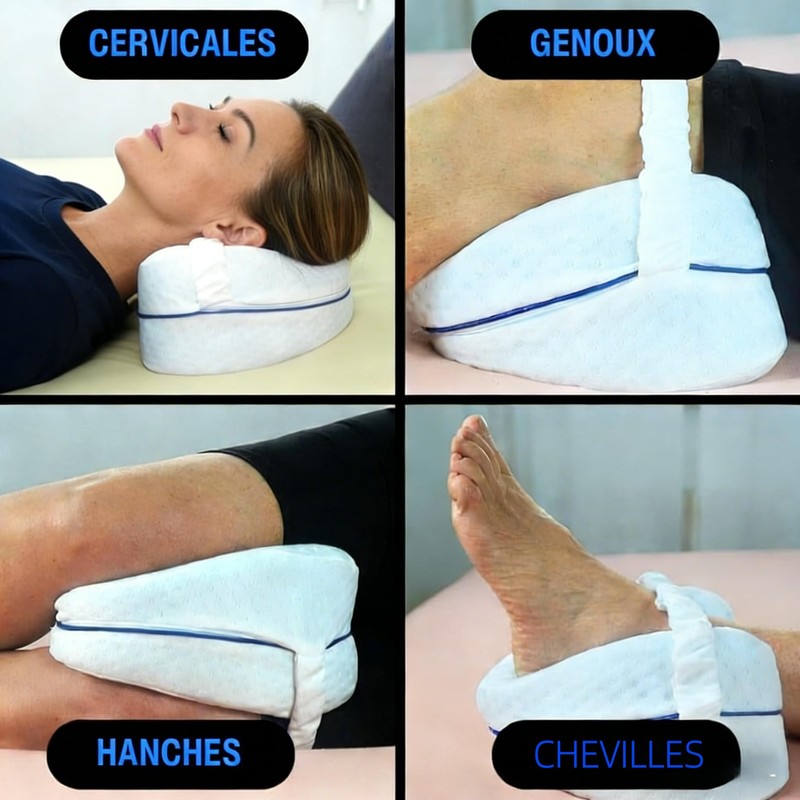 WSTELHH Ergonomic Knee Pillow for Sleeping on Side,Knee Pillow for