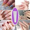 Lima de uñas (paquete de 36), profesional, reutilizable, grano 100/180,