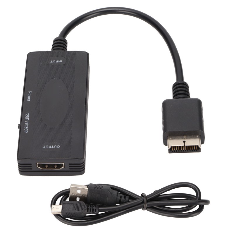 Game Console Adapter Cable Drive Free for PS2 to HD
