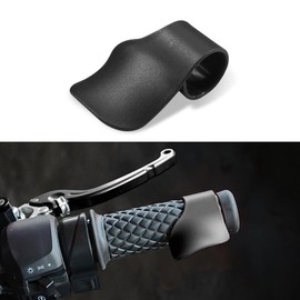 Lyxheth Motorcycle Cruise Control, Throttle Assist, Motorcycle Cruise Assist Grips, Car Accessories Handlebar Oil Control Rocker Rest Accelerator Assistant Universal for 7/8" Handle Bar (Black)