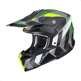 HJC i50 Vanish Off-Road Motorcycle Helmet, DOT Approved (MC3HSF, Medium)