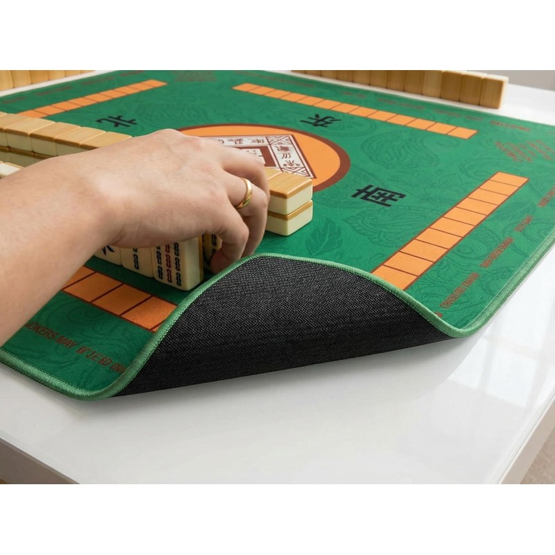 Ruienct Mahjong Mat, 27.6 x 27.6 inches (70 x 70