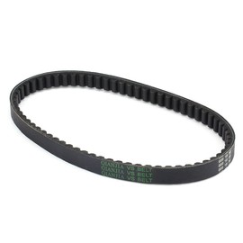 Flat Belt Timing Belt Drive Belt Motorcycle Drive Belt 669 mm / 26.3 Inch Length 18 mm / 0.7 Inch Width Black Rubber Drive Belt for GY6 50CC 139QMB Scooter