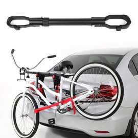 FINDAUTO 1-Bike Rack Iron Frame Adapter Bike Rack Fit for Most Car SUV Trunk Mount Bicycle Carrier Rack