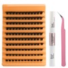 120MIX-Y26 Partial False Eyelashes, Bulk Feel, Natural, Large Capacity, Handmade,
