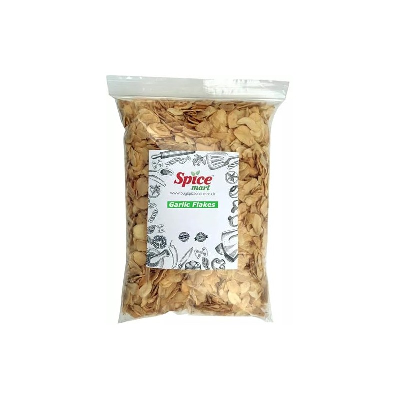 Garlic Flakes Chopped Dried Premium Quality Free UK P&P 50g-950g