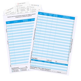zmybcpack 25 Pack 9.5"x6.5" Receipts Organizers & Expense Envelopes For Receipts, Track Expenses & Log Mileage- Receipts Tracker Envelopes