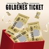 EOPUOZS 2 x Golden Ticket, Scratch Cards to Write Yourself,