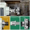 HAowosi Lathe Headstock Spindle Adapter,Converts 5/8" Shopsmith to 1" x