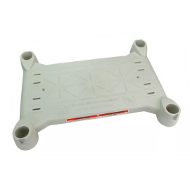 LUMI-O INNOVAPLAS INC BiltMor 160-0003PG Pearl Grey Platform for the Swimming Pool Step Ladder - Single Pack