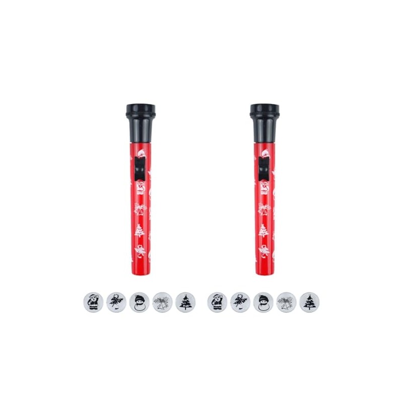 Lizzy 2 x Christmas Torch with 5 Image Covers |